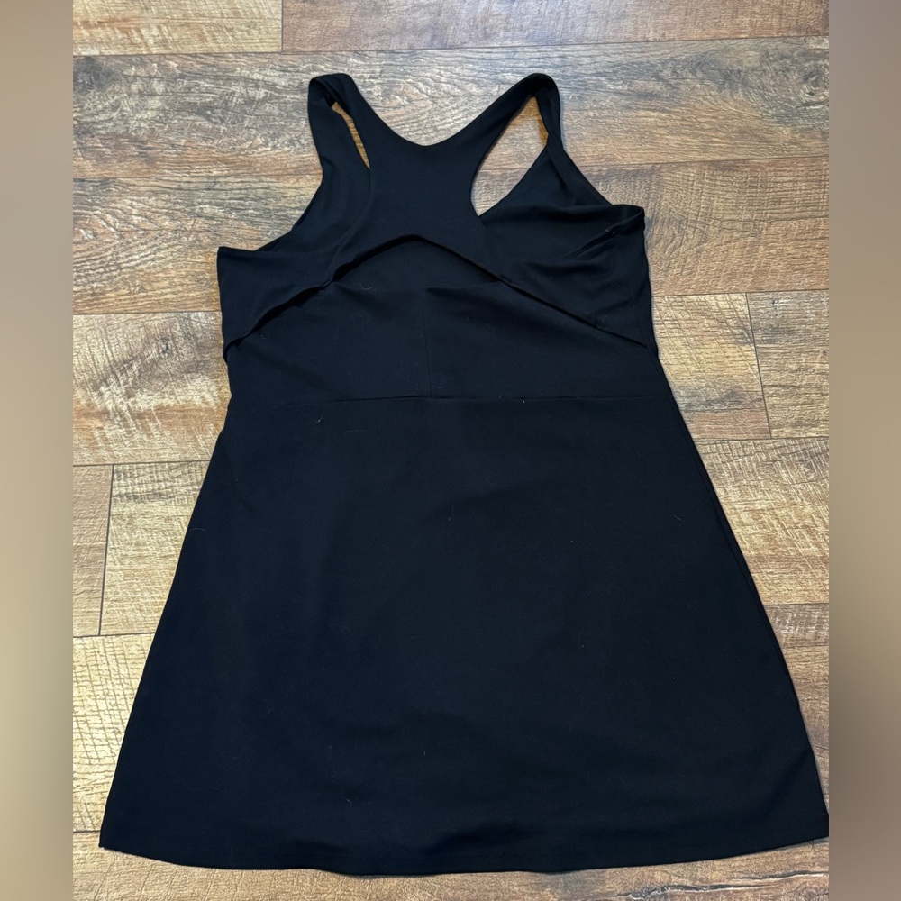 90 Degree By Reflex Black Racerback Athletic Dress - Picture 5 of 5